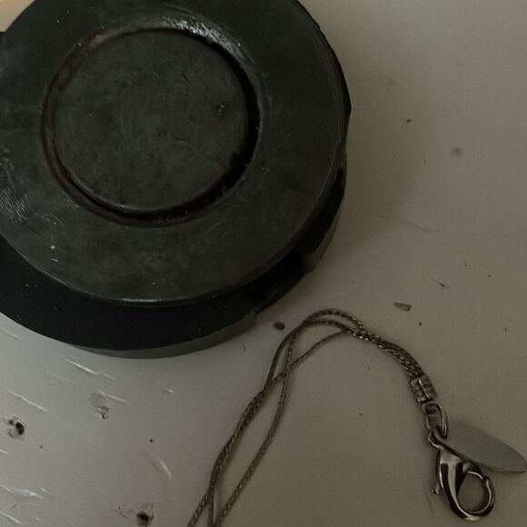 New York & Co. silver tone triple strand-shortest 17”-turquoise tone necklace - Picture 12 of 12